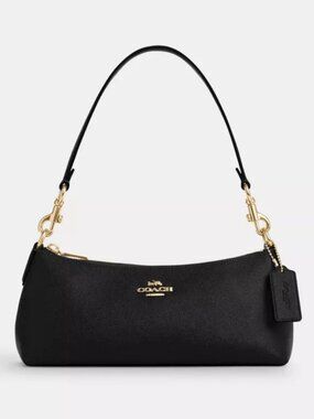 Coach Charlotte Shoulder Bag Crossgrain CX579